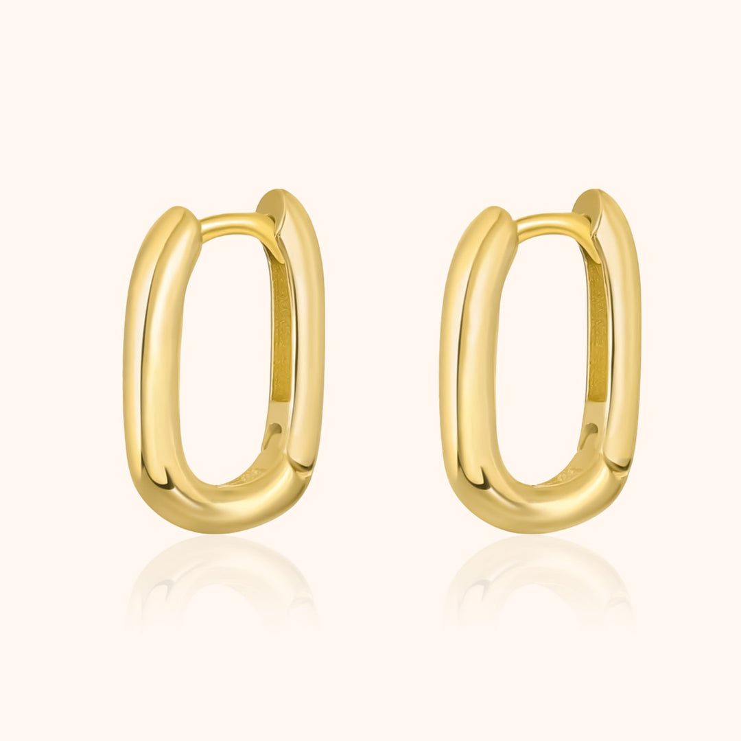Unique Link Earrings - Isa-Gold-State of Style