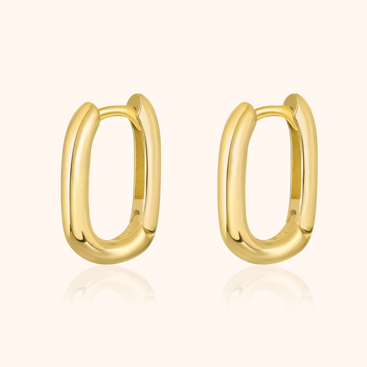 Unique Link Earrings - Isa-Gold-State of Style