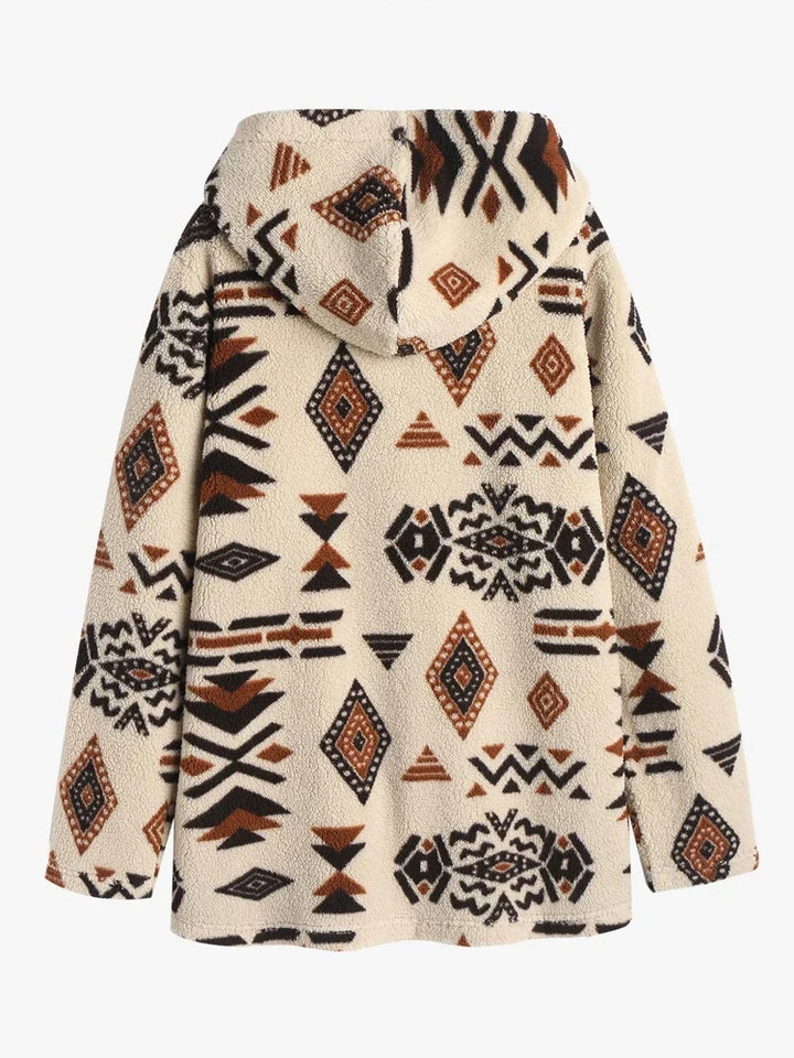 Unique Vintage Aztec Jacket | Beautiful and Stylish-Deep Coffee-S-State of Style