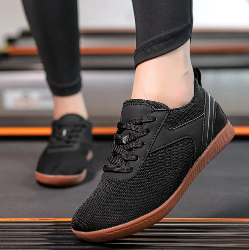 Unisex barefoot shoes with flexible sole & breathable upper material – Luno-Black-4.5-State of Style