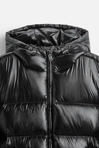 Unisex Down Jacket - Aspen-Black-S-State of Style
