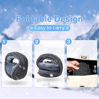 Unisex Foldable Knitted Ear Warmers Set of 4 – BundleMuffs-State of Style