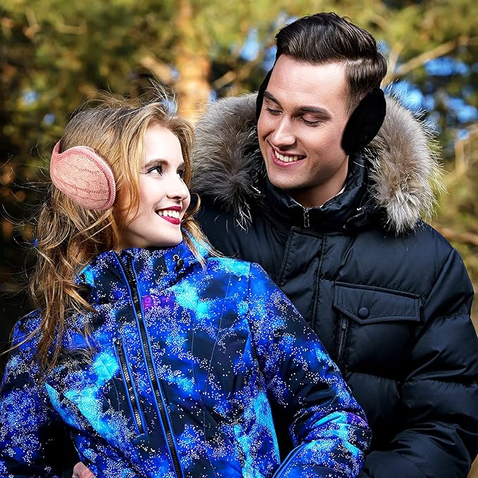 Unisex Foldable Knitted Ear Warmers Set of 4 – BundleMuffs-State of Style