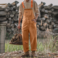 Unisex Garden Overalls - Sam-Beige-S-State of Style