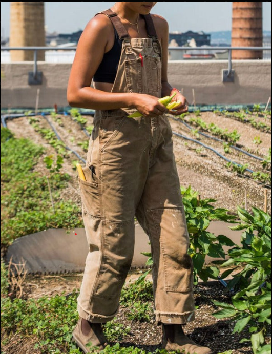 Unisex Garden Overalls - Sam-Beige-S-State of Style