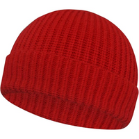 Unisex Knitted Hat with Low Turn-Up – Robin-Red-State of Style
