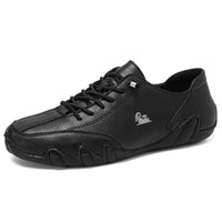 Unisex Leather Barefoot Shoes – BareMotion-Black-4.5-State of Style