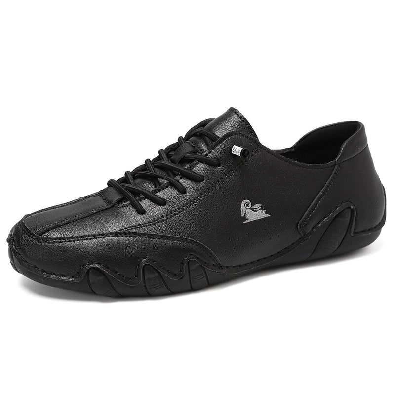 Unisex Leather Barefoot Shoes – BareMotion-Black-4.5-State of Style