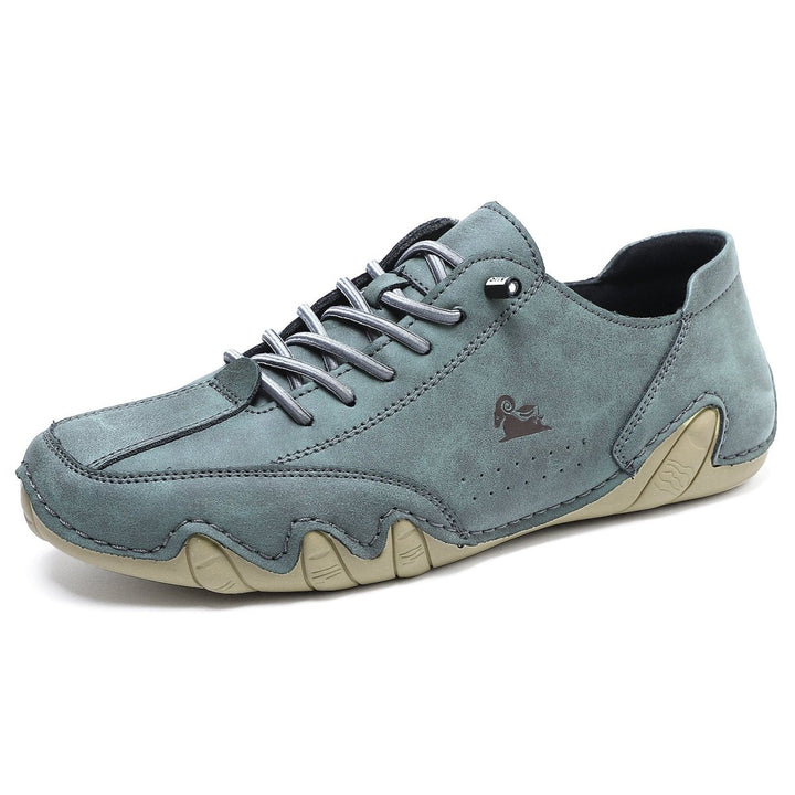 Unisex Leather Barefoot Shoes – BareMotion-Green-4.5-State of Style