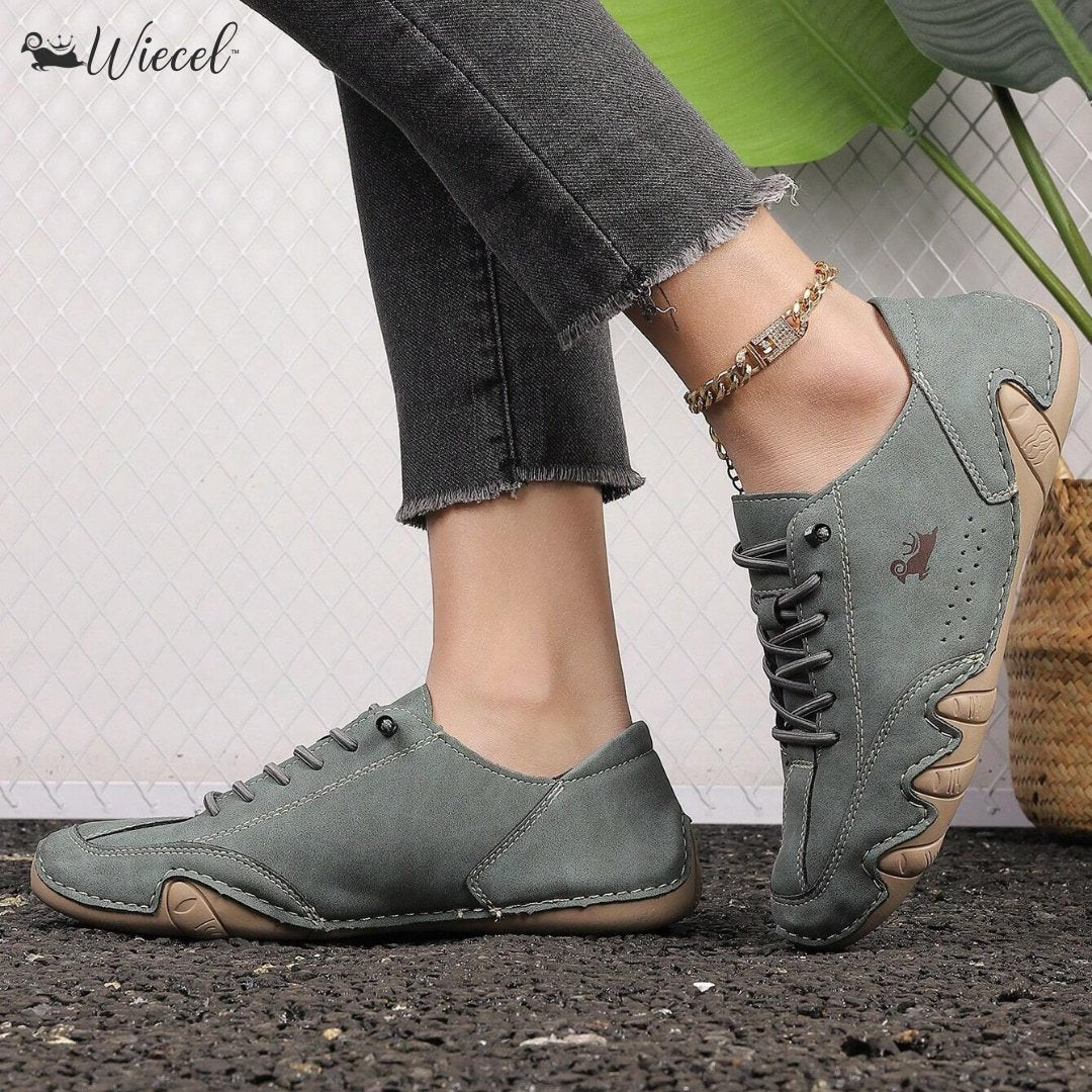 Unisex Leather Barefoot Shoes – BareMotion-White-4.5-State of Style