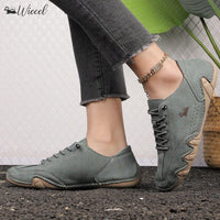Unisex Leather Barefoot Shoes – BareMotion-White-4.5-State of Style
