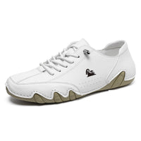Unisex Leather Barefoot Shoes – BareMotion-White-4.5-State of Style