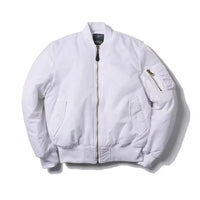 Unisex Premium Bomber Jacket with Zipper - Alex-White-S-State of Style