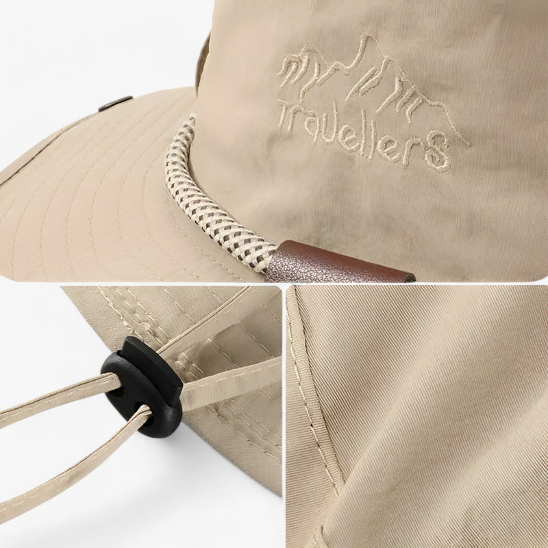 Unisex UV Protection Waterproof Bucket Hat – Johnny-Coffee-55-60cm-State of Style