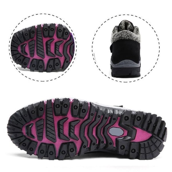 Unisex Winter Boots Aspen | Waterproof, Warm and Non-slip-Dark red-6-State of Style