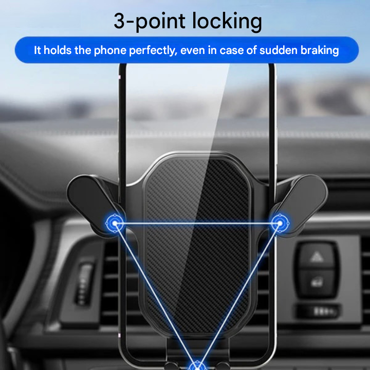 Universal Car Phone Holder with Ventilation Hook – Griponix-State of Style