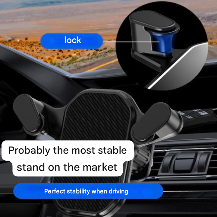 Universal Car Phone Holder with Ventilation Hook – Griponix