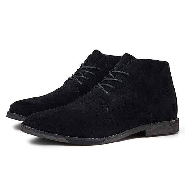 UrbanStride Classic | Stylish Mid-High Men's Lace-Up Shoe-Khaki-5.0-State of Style
