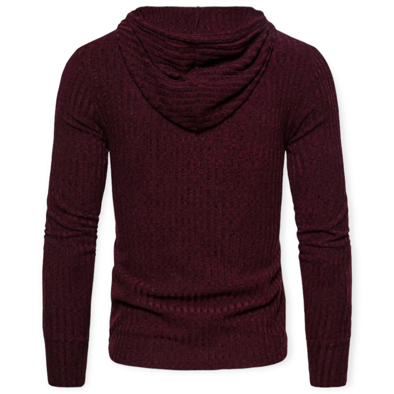 UrbanWild Men's Stylish Sweater with Prints-Chestnut-S-State of Style