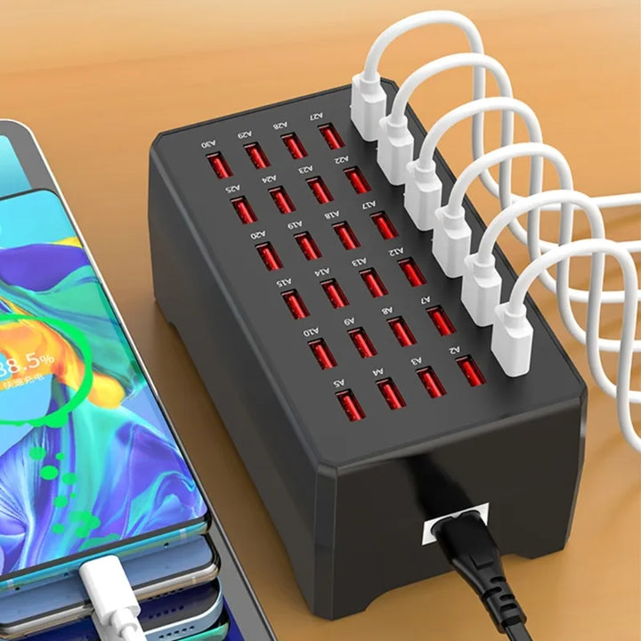 USB Charging Station - ChargeMax 30-EU-State of Style