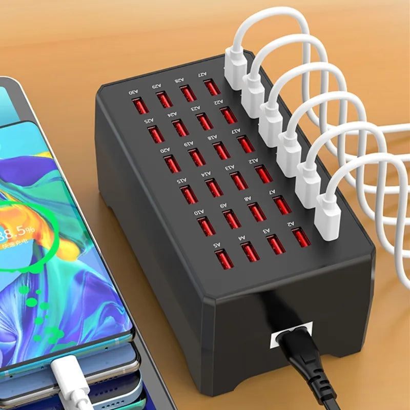 USB Charging Station - ChargeMax 30-EU-State of Style