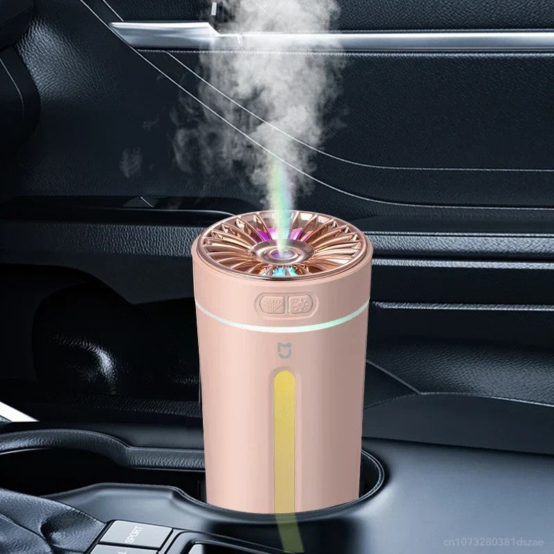 USB Humidifier with Whisper-Quiet Operation - AeroMist-Pink-State of Style