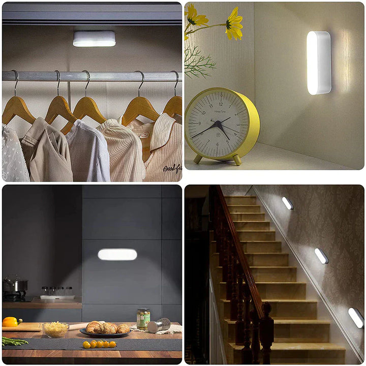 USB Rechargeable Motion Sensor Wall Lamp - BrightSense-White-State of Style