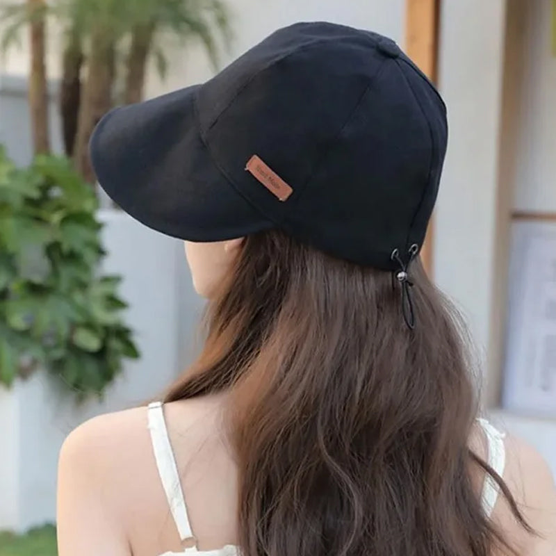 UV Protection Sun Hat for Women Foldable & Breathable – Alina (1+1 FREE)-Black-State of Style