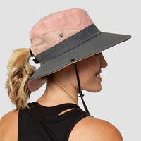 UV summer hat with visor – Foldable bucket hat (Buy 1, get 1 free)-Light pink-Light pink-State of Style