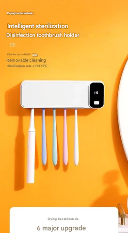 UV Toothbrush Steriliser – Lumora-Grey-State of Style