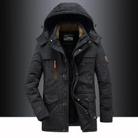 Men's parka with fleece lining – Leventis