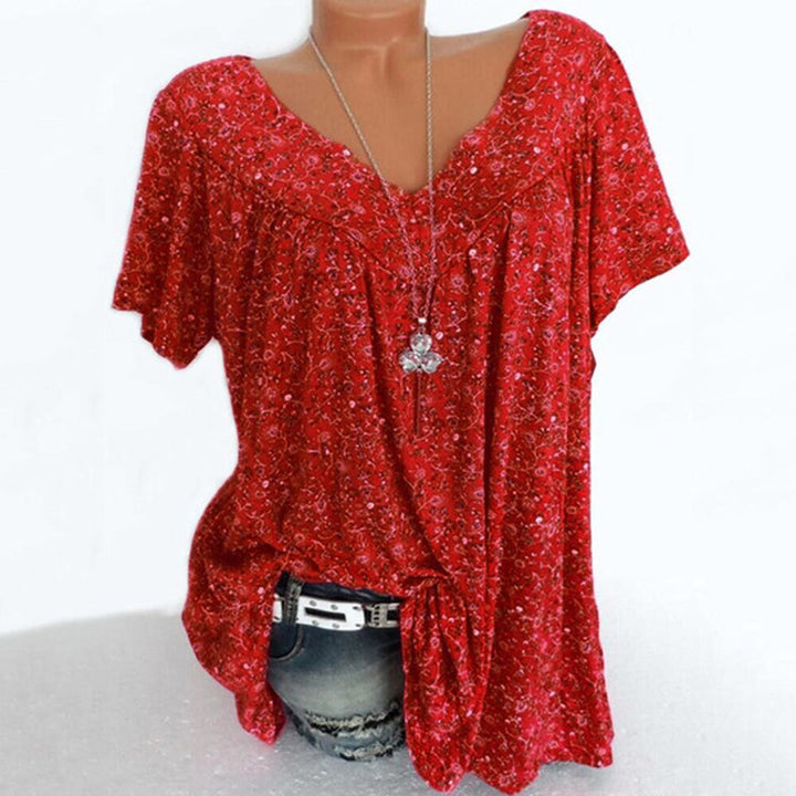 V-Neck Sweater for Women – Classic & Elegant Knitwear-Dark Red-S-State of Style