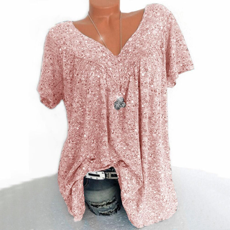 V-Neck Sweater for Women – Classic & Elegant Knitwear-Pink-S-State of Style