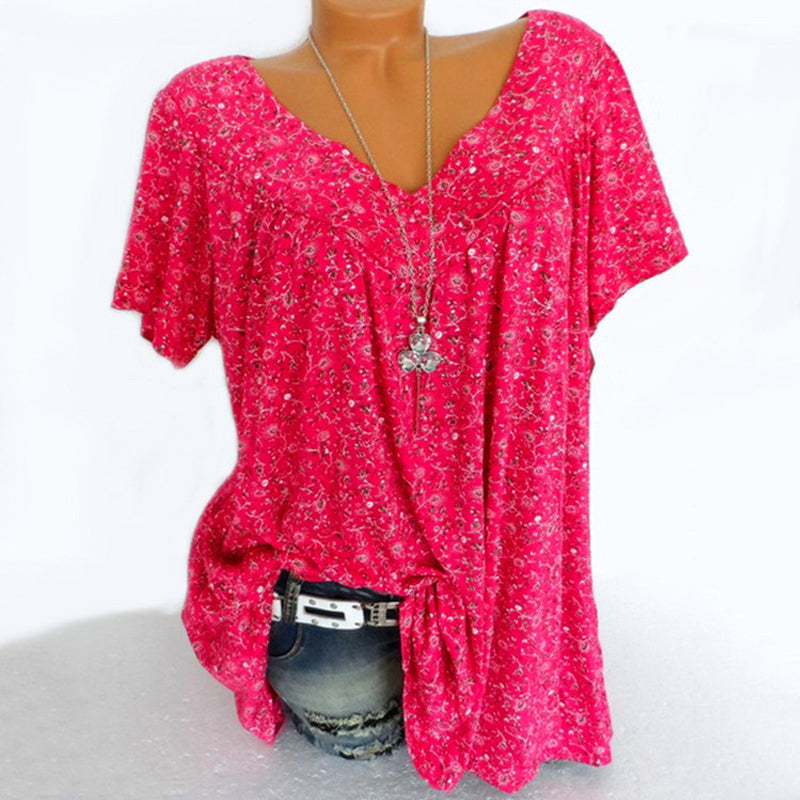 V-Neck Sweater for Women – Classic & Elegant Knitwear-Red-S-State of Style