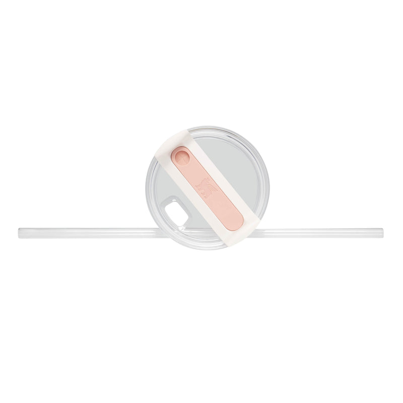 Vacuum Insulated Cup with Lid and Straw - ThermoTumbler-Baby Pink-State of Style