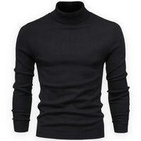 Valen Knit Sweater - Classic Knit Men's Jumper-Black-S-State of Style