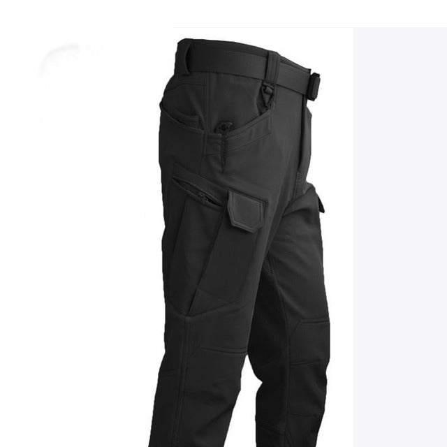ValorTrek Tactical Men's Outdoor Clothing-Thermal Pants-Black-S-State of Style
