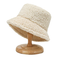 Venus Teddy Bucket Hat | Warm and Stylish-White-State of Style
