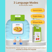 VerbaLingo - Educational Cards in Spanish and English-Blue-224 words-State of Style