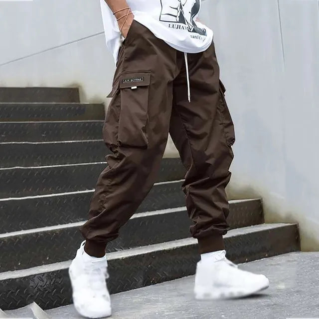 Versatile Cargo Trousers for Men - Jens-Brown-M-State of Style