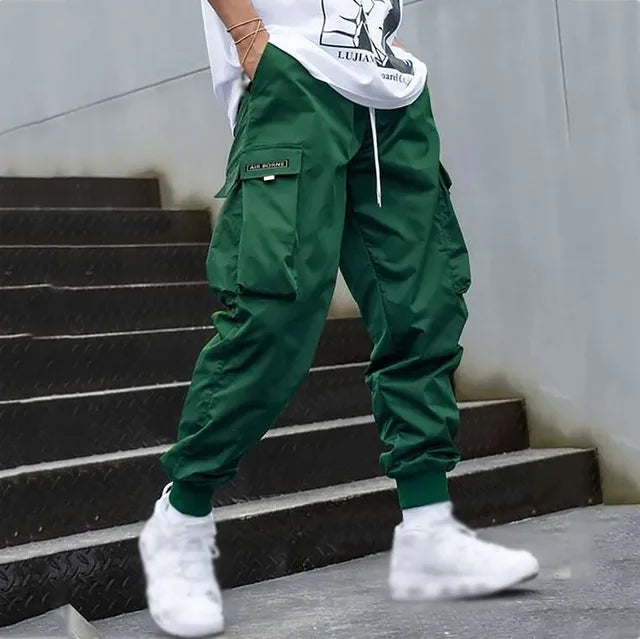 Versatile Cargo Trousers for Men - Jens-Green-M-State of Style