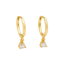 Versatile Earrings Set - Aurora-Classic CZ Hoop-Gold-State of Style