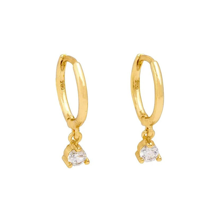 Versatile Earrings Set - Aurora-Classic CZ Hoop-Gold-State of Style