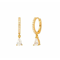 Versatile Earrings Set - Aurora-Modern CZ Hoop-Gold-State of Style