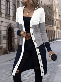 Versatile Long-Sleeve Cardigan - Celeste-Grey-S-State of Style