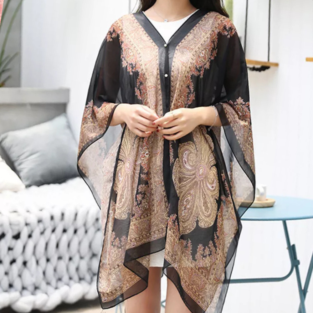 Versatile Poncho Scarf for Women - Mira-State of Style