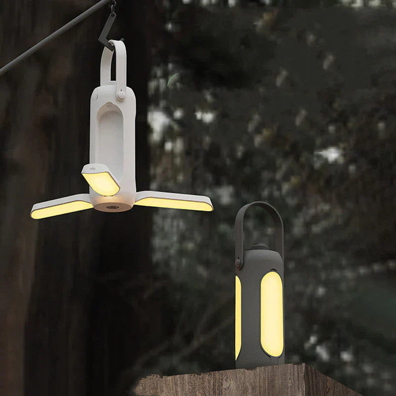 Versatile Portable Camping Lamp - LumiCamp-White-State of Style