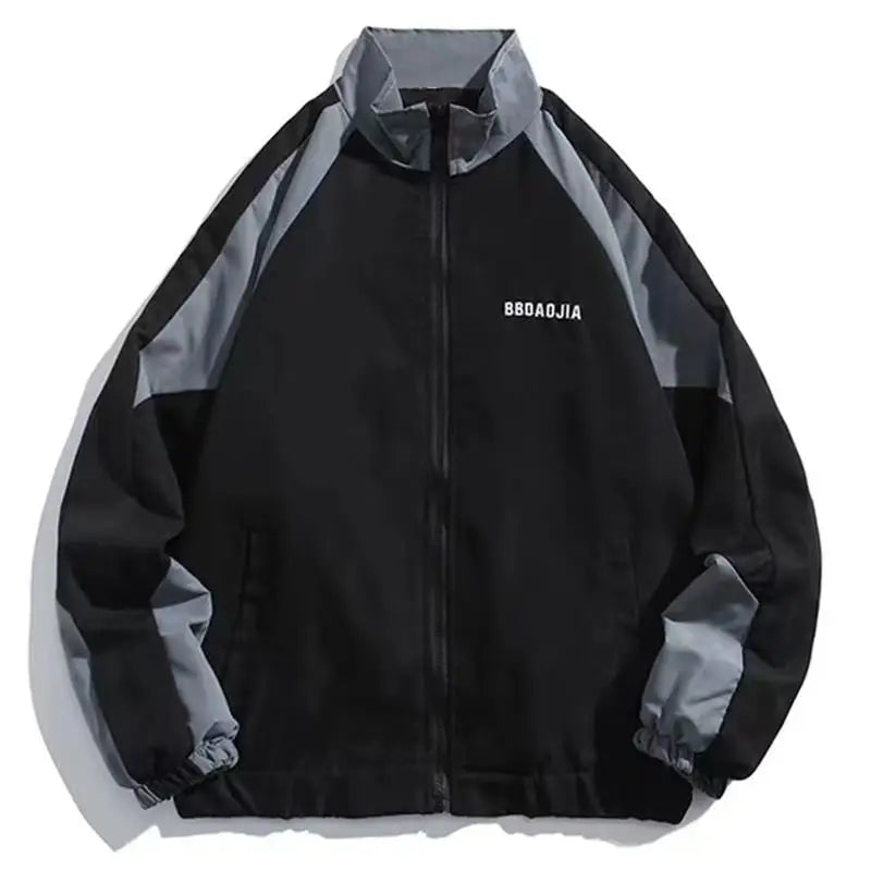 Versatile Windbreaker Jacket - Aria-Grey-S-State of Style