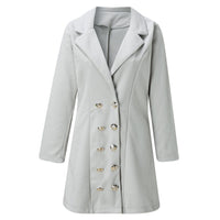 Versatile Women's Jacket | CirrusJas I | Comfortable & Stylish-Gray-S-State of Style