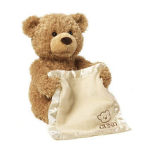 Interactive teddy bear with hide-and-seek function – speaks and moves its arms – approx. 30 cm